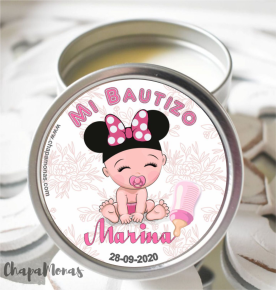 VELA PARA BAUTIZO PERSONALIZADA