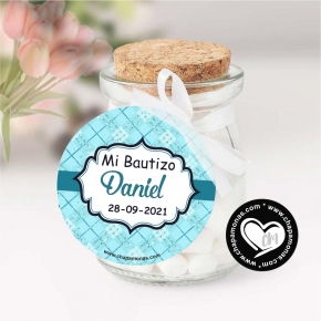 ETIQUETAS Y PEGATINAS BAUTIZO