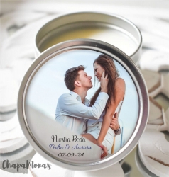 VELA PERSONALIZADA PARA BODA