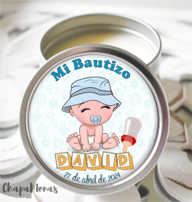 VELA PARA BAUTIZO NI�O