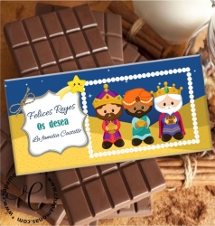 TABLETA DE CHOCOLATE REYES MAGOS