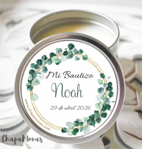 VELA PARA BAUTIZO AROMATICA