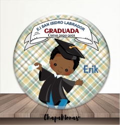 CHAPA GRADUACIN NEGRO