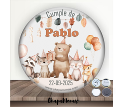 CHAPA PERSONALIZADA PARA CUMPLEAOS